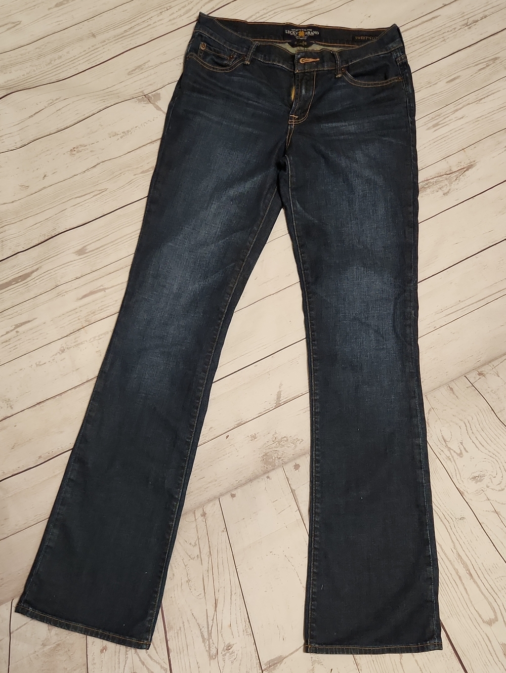 Lucky Brand Women's Dark Indigo Flared Jeans